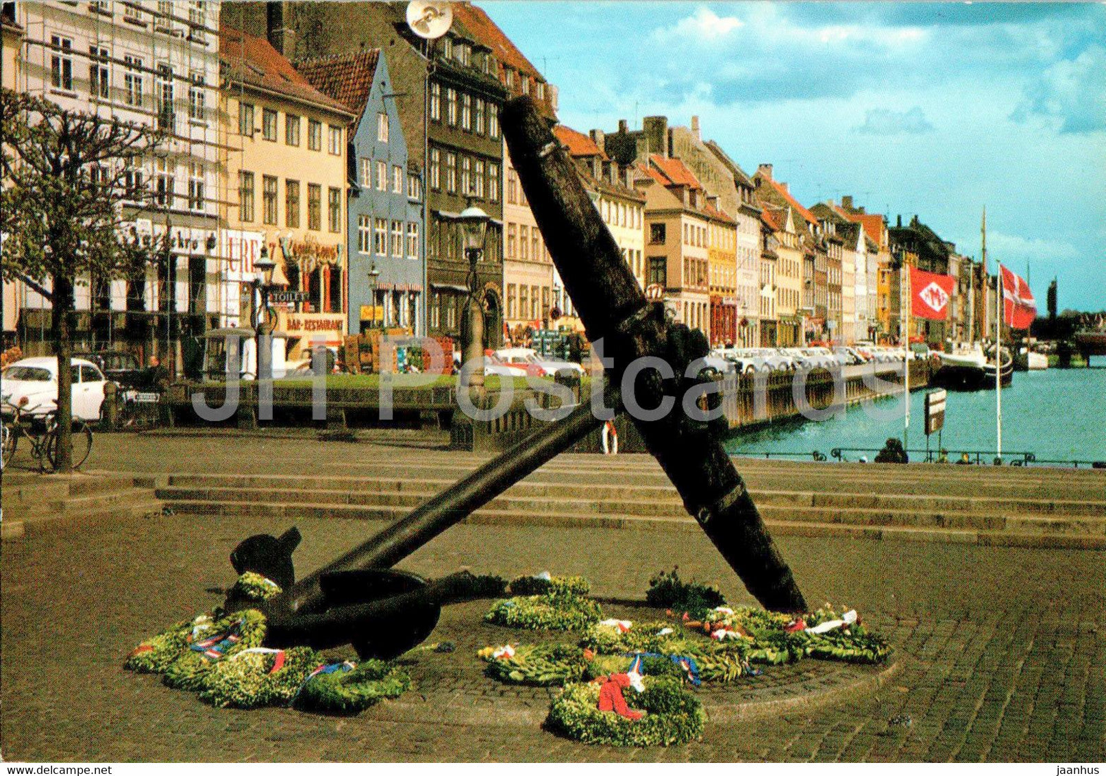 Copenhagen - Kopenhagen - Nyhavn - Minde-ankeret - Memorial Anchor - 1 – Postcards