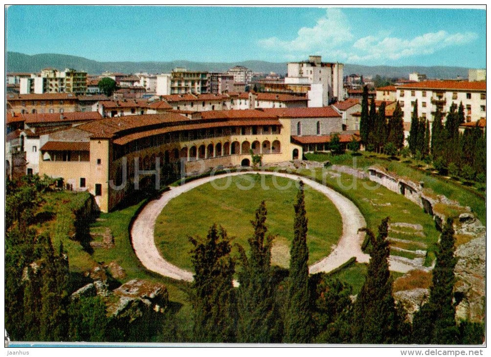 Anfiteatro Romano Roman Amphitheatre Arezzo Toscana Italia