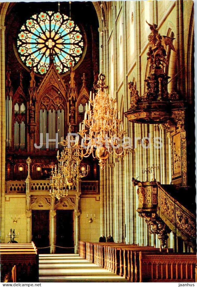 Uppsala Domkyrka - interior - cathedral - 961 - Sweden - unused - JH Postcards