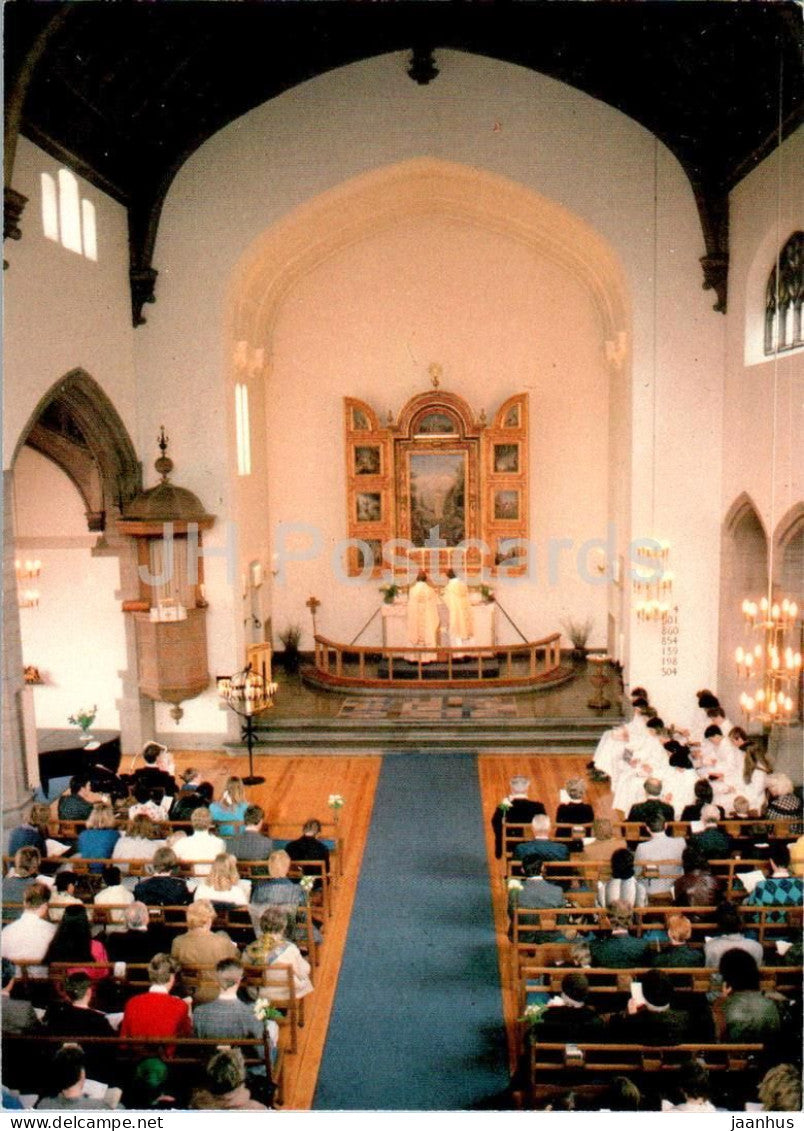 Stockholm - Stefanskyrkan - church - 16487 - Sweden - unused - JH Postcards