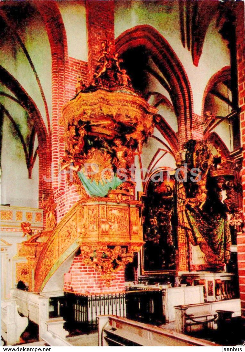 Stockholm - Storkyrkan - Predikstolen - The Pulpit - cathedral - 269 - Sweden - unused - JH Postcards