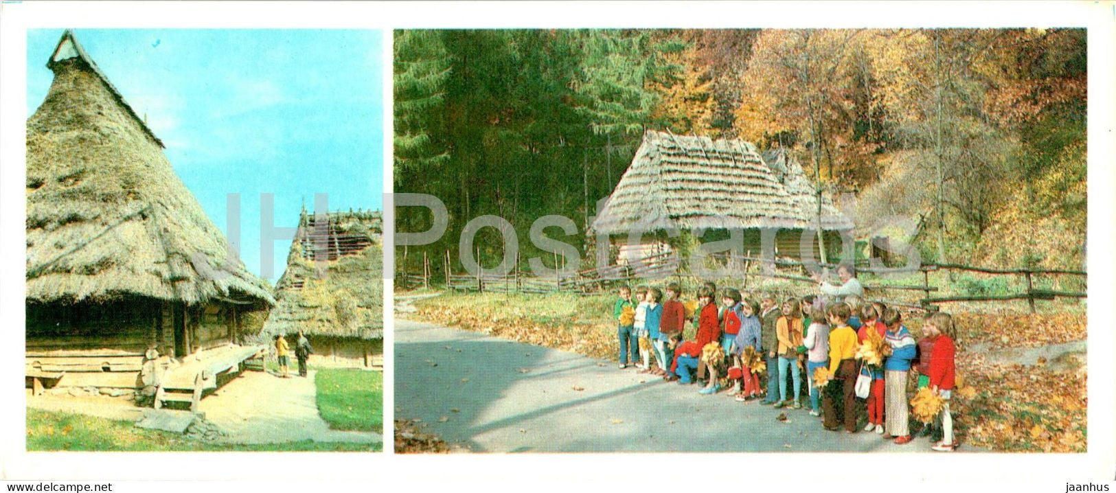 Lviv - in the Museum of Folk Architecture and Life - 1984 - Ukraine USSR - unused - JH Postcards