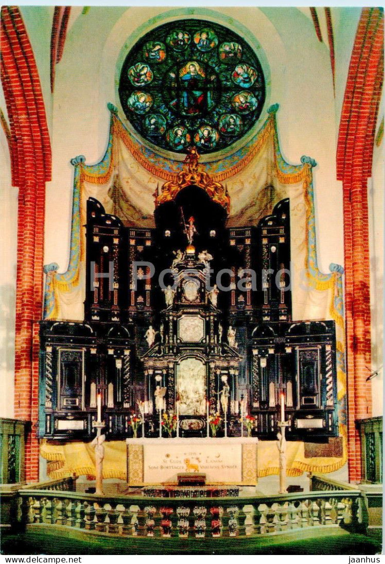 Stockholm - Storkyrkan - Hogkoret - Silveraltaret - Silver Altar - cathedral - 8556 - Sweden - unused - JH Postcards