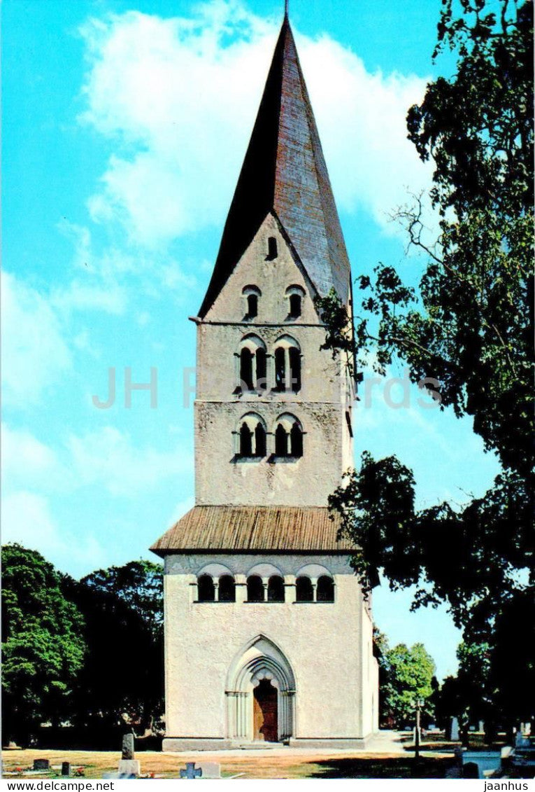 Stenkyrka kyrka - church - Gotland - 24749 - Sweden - unused - JH Postcards