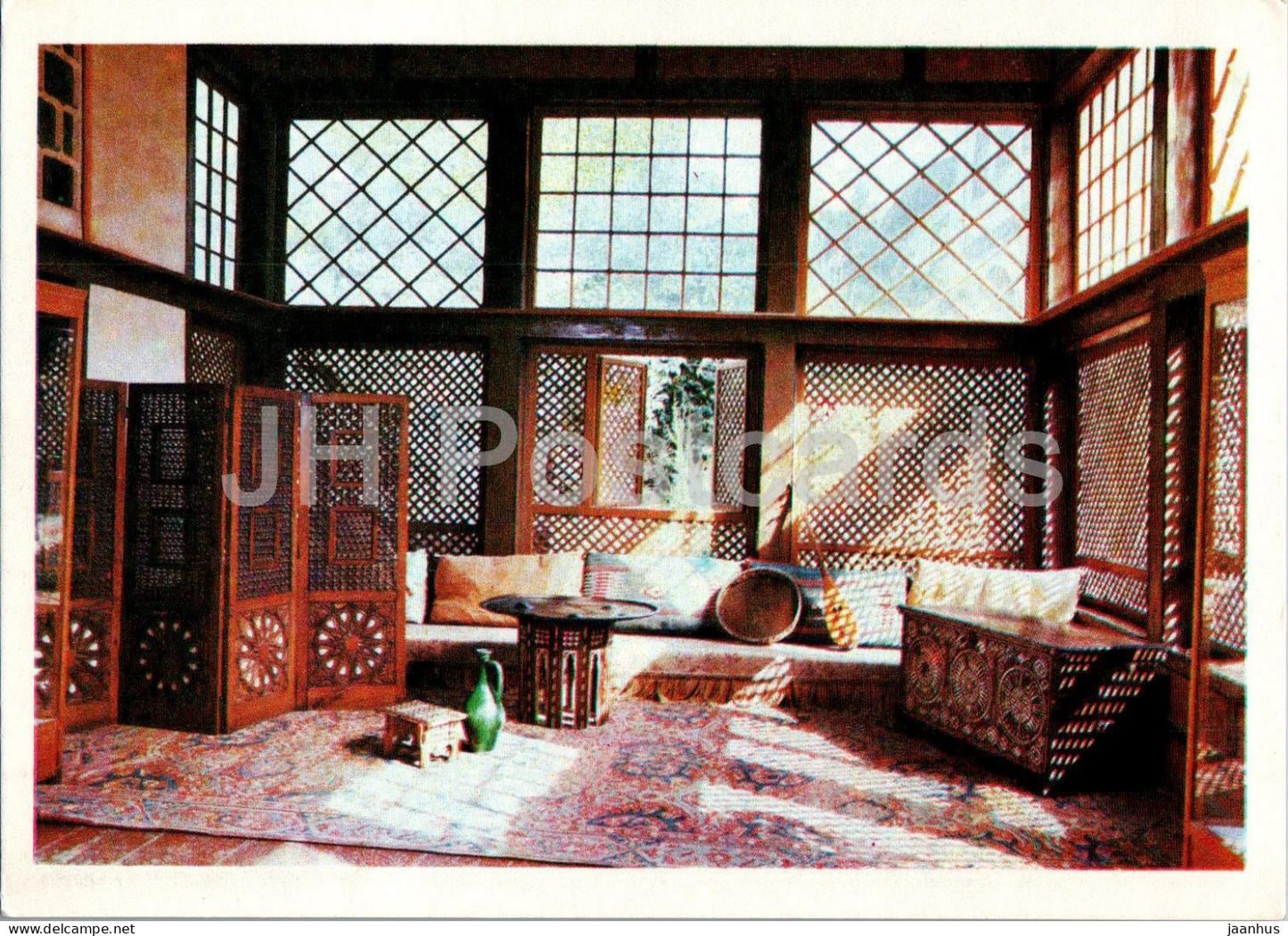 Bakhchisaray Historical Museum - harem gazebo - Crimea - 1973 - Ukraine USSR - unused - JH Postcards