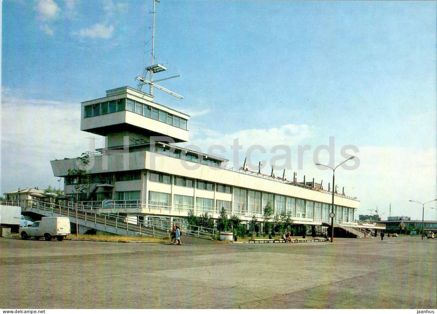 Arkhangelsk - Combined sea and river terminal - 1989 - Russia USSR - unused - JH Postcards