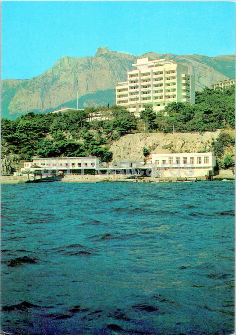 Côte sud de Crimée - sanatorium Pine Grove - Crimée - entier postal - 1985 - Ukraine URSS - inutilisé 