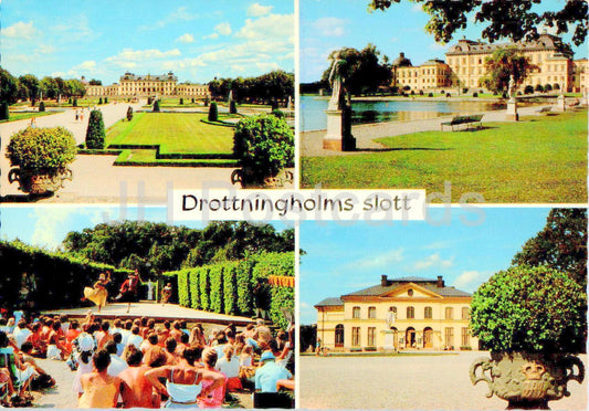 Drottningholms Slott - Palast - Burg - Multiview - 865 - Schweden - unbenutzt 