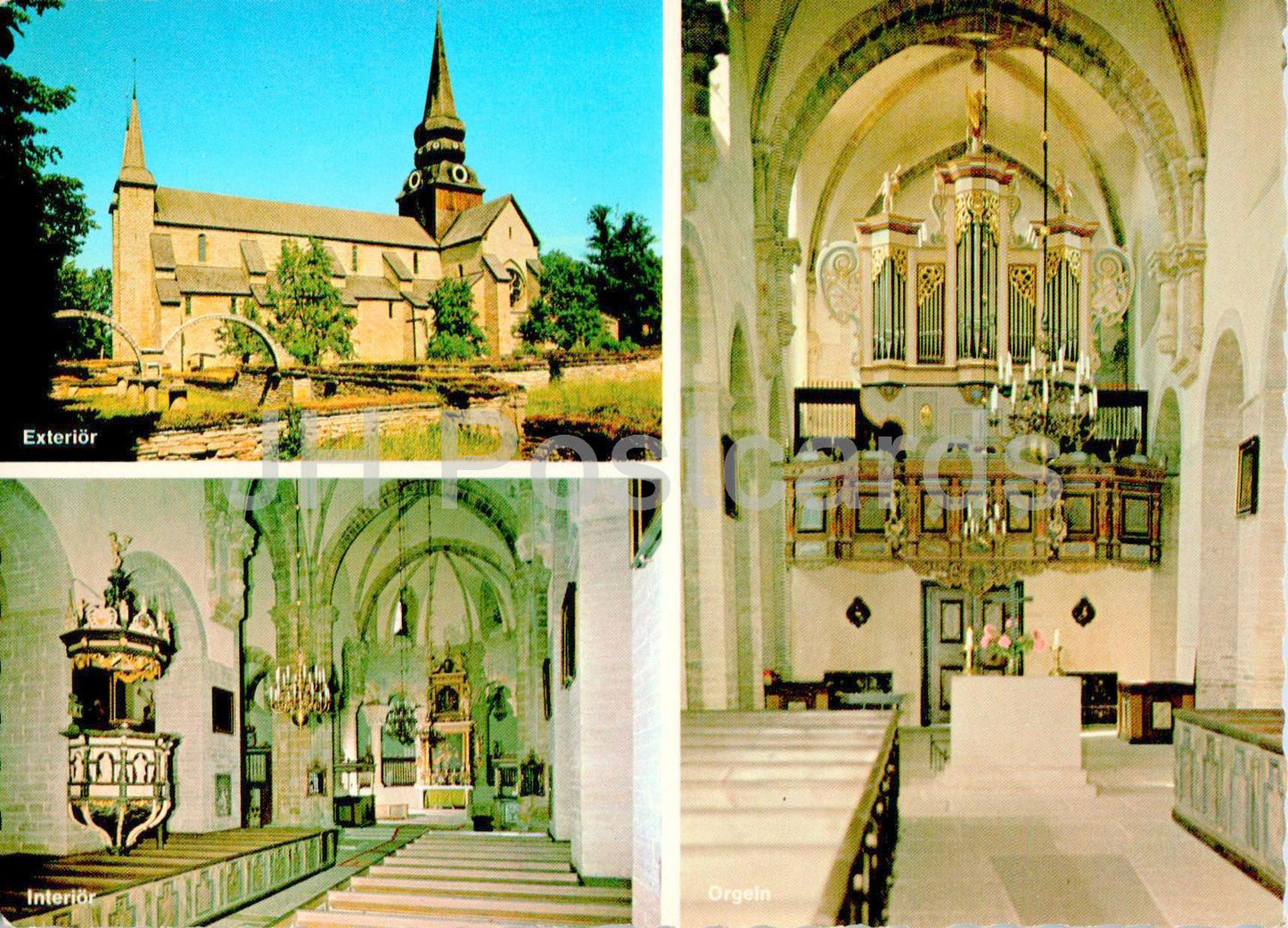 Varnhems Klosterkyrka – Innenraum – Die Orgel – Kirche – Multiview – 1362 – Schweden – unbenutzt 