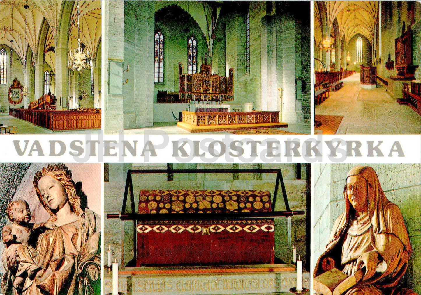 Vadstena Klosterkyrka - Kirche - Multiview - 42/32 - Schweden - unbenutzt 