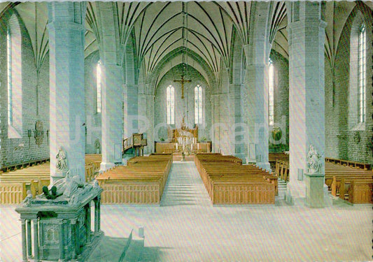 Vadstena - Klosterkyrkan - Innenraum - Abtei - Kirche - Schweden - gebraucht 