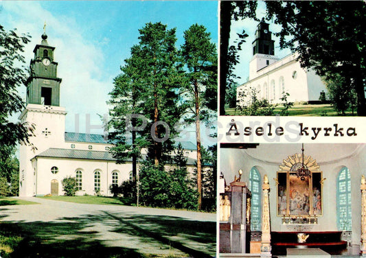 Asele Kyrka - Lappland - Kirche - Multiview - 2456 - Schweden - unbenutzt 