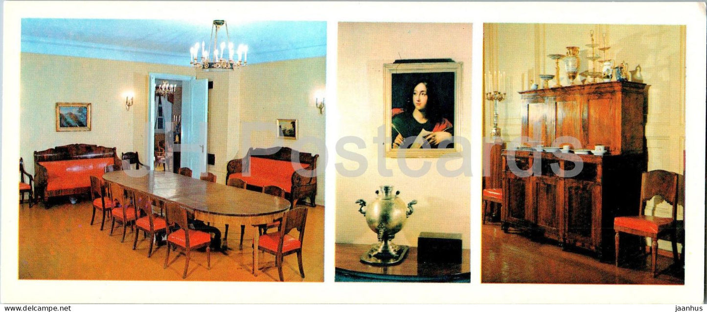 Russian composer Tchaikovsky museum in Votkinsk - dining room - buffet - 1979 - Russia USSR - used - JH Postcards