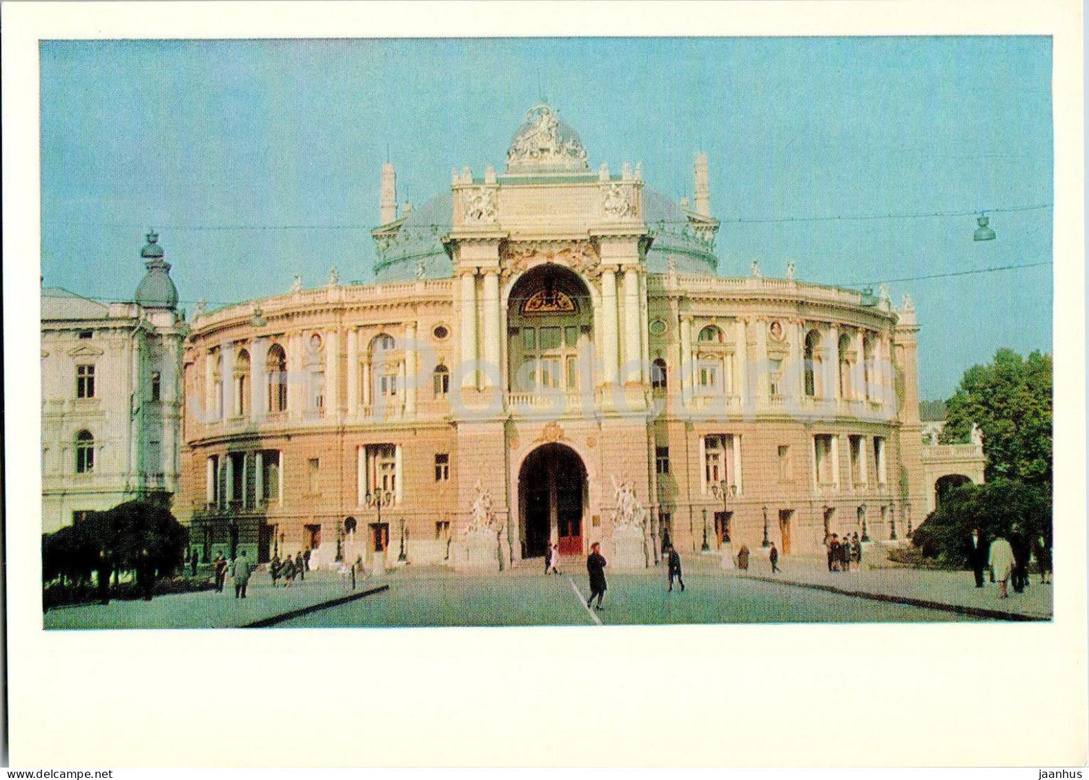 Odessa - Odesa - State Academic Theatre of Opera and Ballet - 1970 - Ukraine USSR - unused - JH Postcards