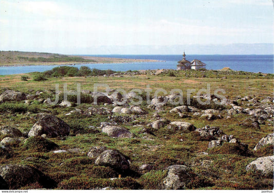Solovetsky Islands - Bolshoi Zayatsky Island - Andreevskaya church - Turist - Russia - unused - JH Postcards