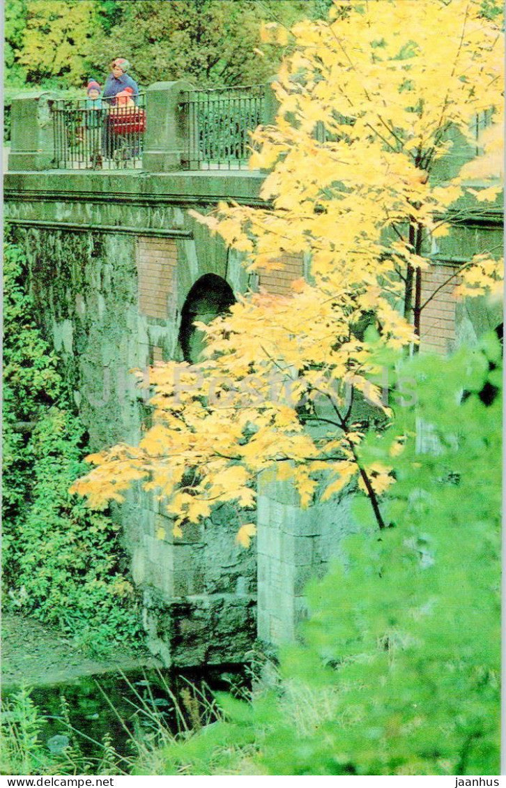 Lomonosov - Petrovsky Bridge over the Karost River - 1978 - Russia USSR - unused - JH Postcards