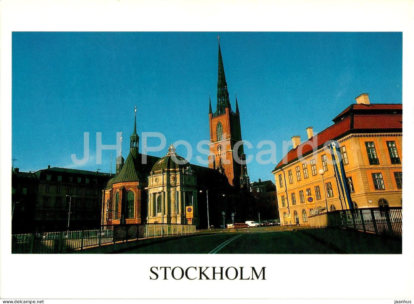 Stockholm - Church - ST-95-181 - Sweden - unused - JH Postcards