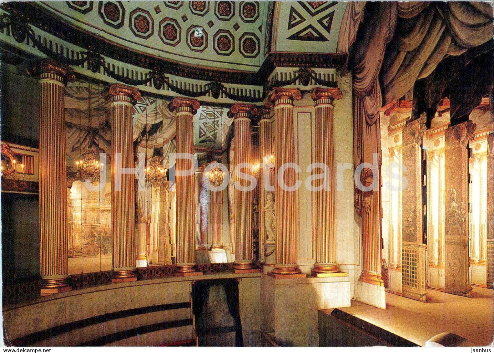 Gripsholms slott - Teatersalongen - castle - theatre - 2008 - Sweden - used - JH Postcards