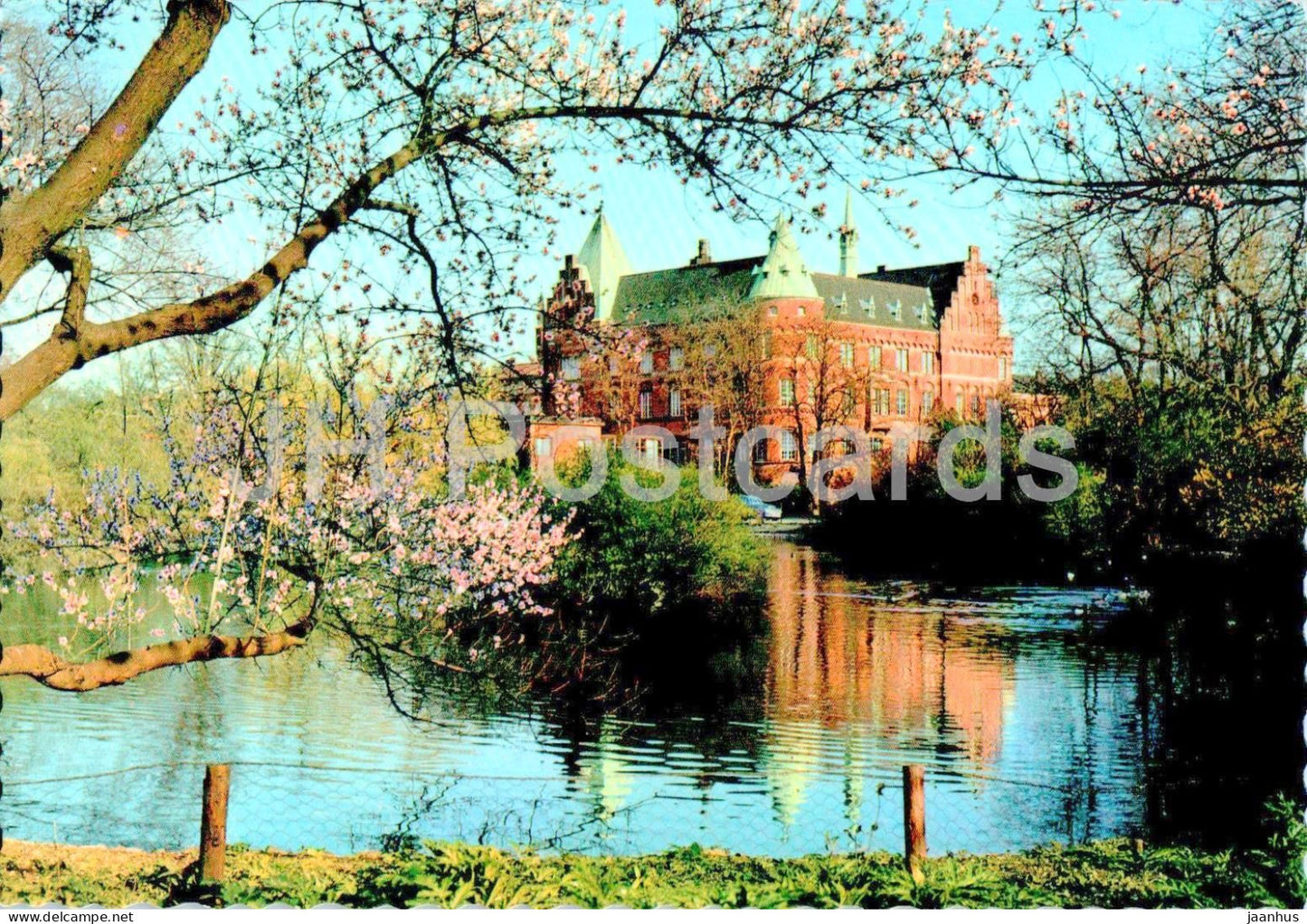 Malmo - Stadsbiblioteket - library - Grako - 5/8 - Sweden - unused - JH Postcards