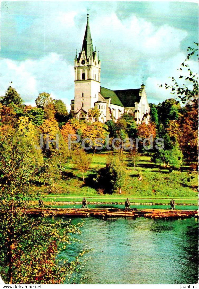 Sunne Kyrka - Varmland - church - 39 - 1973 - Sweden - used - JH Postcards