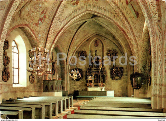 Hatuna Kyrka - Uppsala Arkestift - church - Sweden - used - JH Postcards