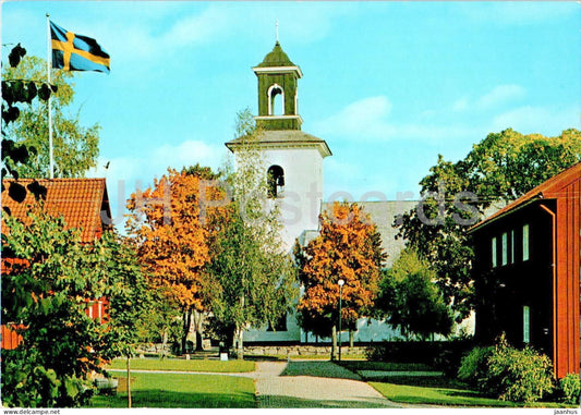 Ostra Amtervik kyrka - church - 63 - Sweden - unused - JH Postcards