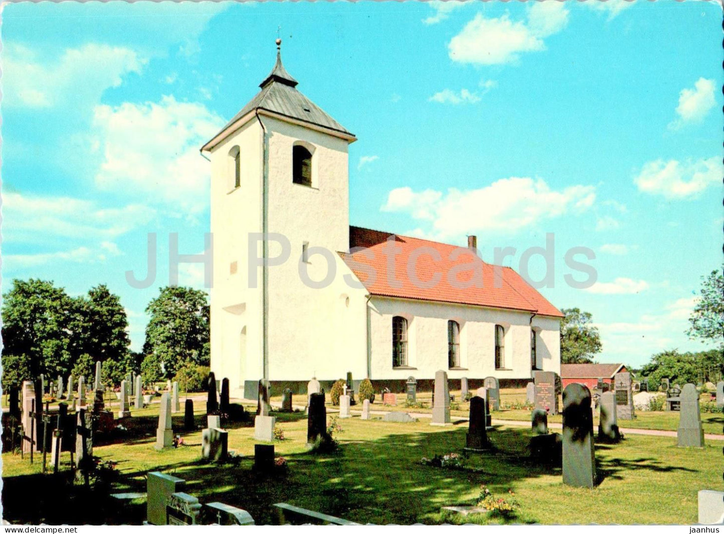 Sodra Ljunga Kyrka - church - 6929 - Sweden - unused - JH Postcards