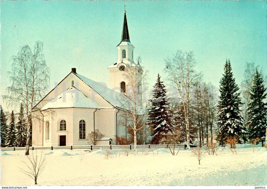 Siljansnas Kyrka - Dalarna - church - D-15-45 - Sweden - used - JH Postcards