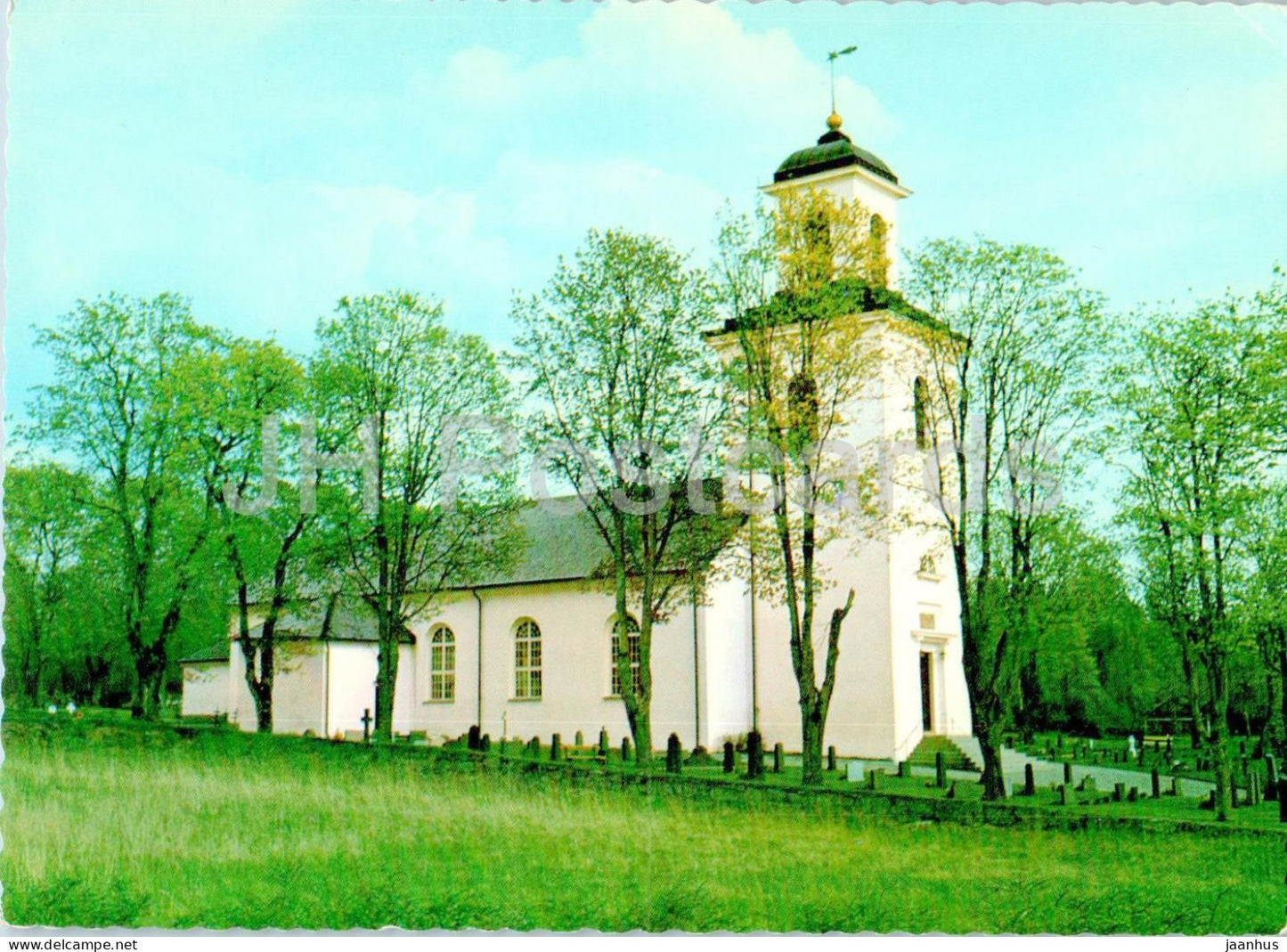 Asa Kyrka - 8802 - Sweden - unused - JH Postcards