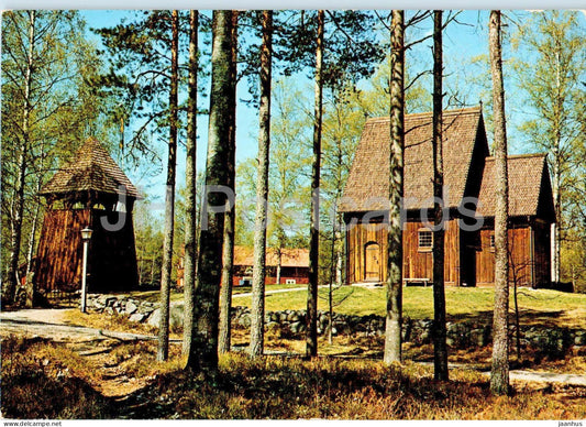 Skaga Stavkyrka i Tiveden - Udenas - church - 10010 - Sweden - unused - JH Postcards