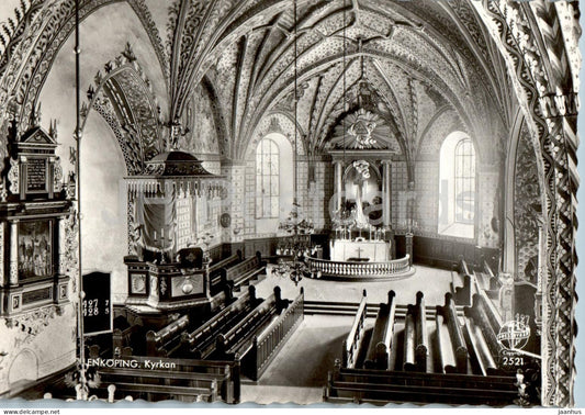 Enkoping Kyrkan - church - 8922 - Sweden - unused - JH Postcards