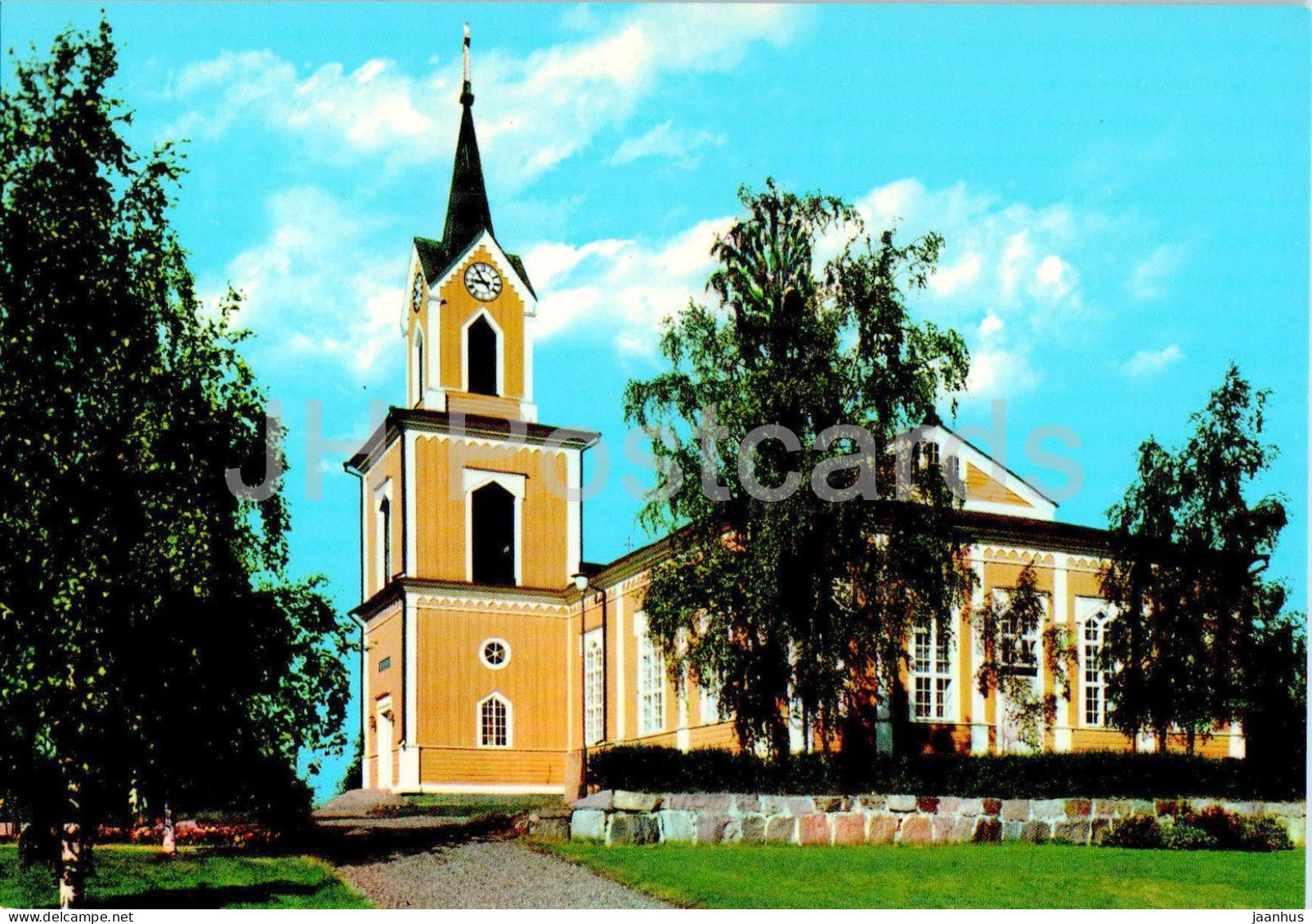 Ranea Kyrkan - church - 4209 - Sweden - unused - JH Postcards