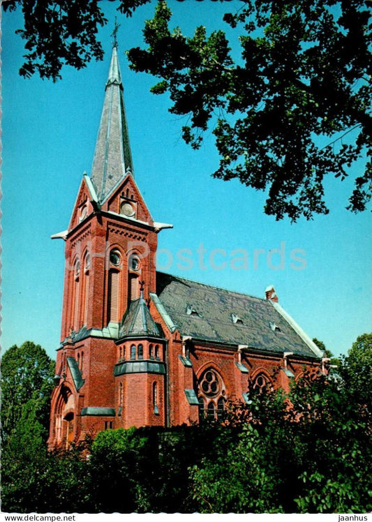 Norra Nobbelovs Kyrka - church - 728 - Sweden - unused - JH Postcards