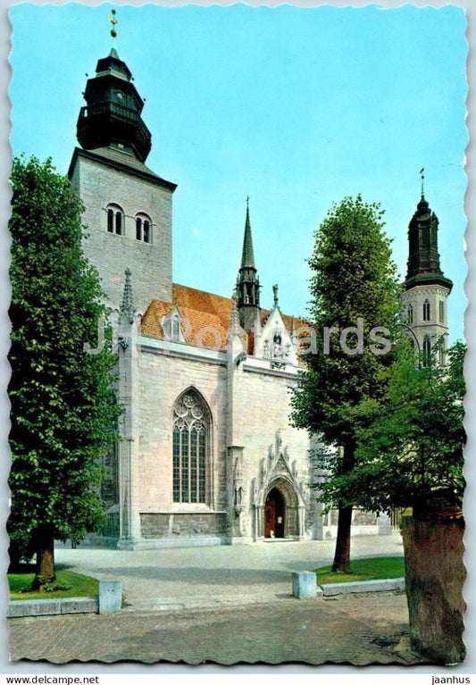 Visby Domkyrka - Gotland - cathedral - 24336 - Sweden - unused - JH Postcards