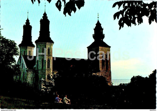 Visby - Sancta Maria - Gotland - cathedral - 6946 - Sweden - unused - JH Postcards