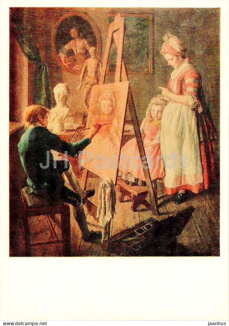 painting by I. Firsov - Young painter - Russian art - 1979 - Russia USSR - unused - JH Postcards