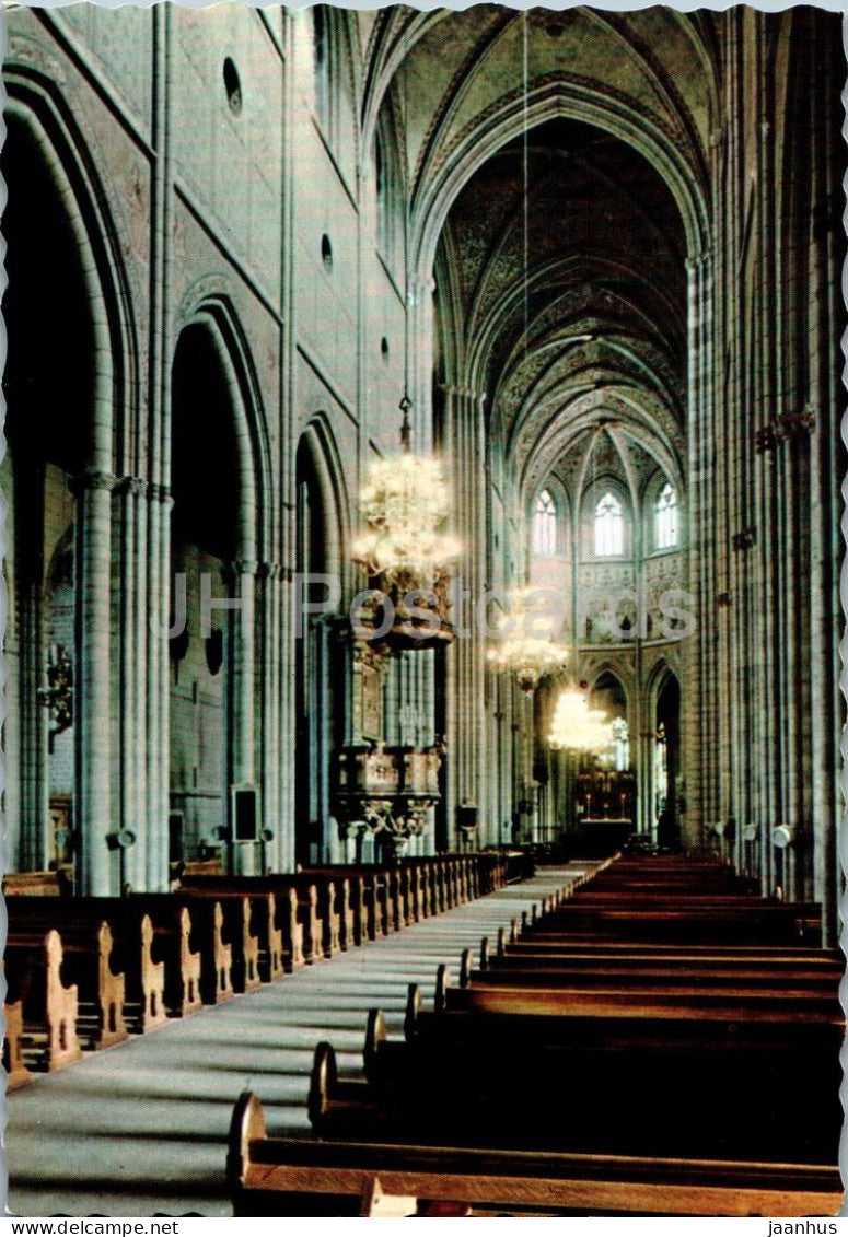 Uppsala Domkyrkan - interior - cathedral - 78/33 - Sweden - unused - JH Postcards