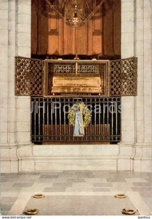 Uppsala Domkyrka - Erik den Heliges relikskrin  - The Silver shrine containing the relics - cathedral - Sweden - unused - JH Postcards