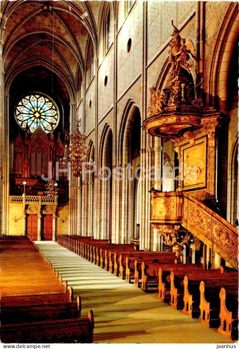 Uppsala Domkyrkan - interior - cathedral - 834 - Sweden - unused - JH Postcards