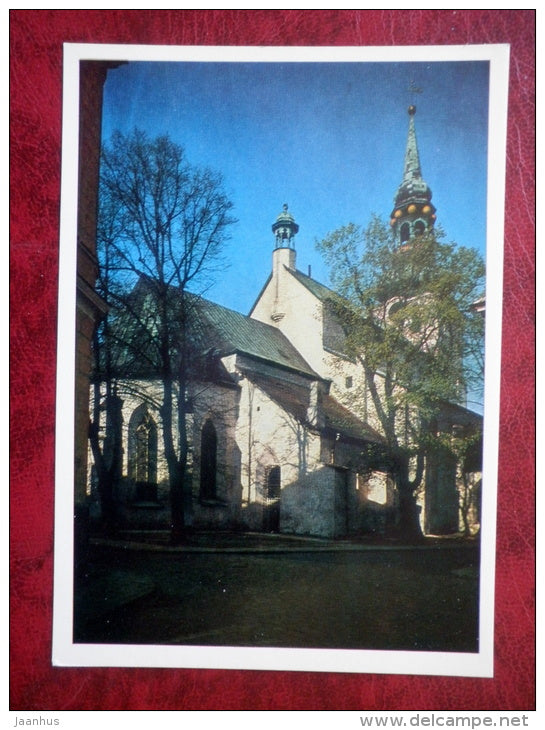 The Dom Cathedral, 13-17th centuries - Tallinn - 1980 - Estonia - USSR - unused - JH Postcards