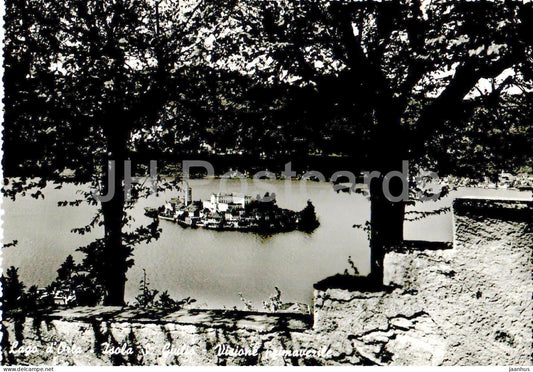 Lago d'Orta - Isola S Giulio - Visione primaverile - Italy - unused - JH Postcards