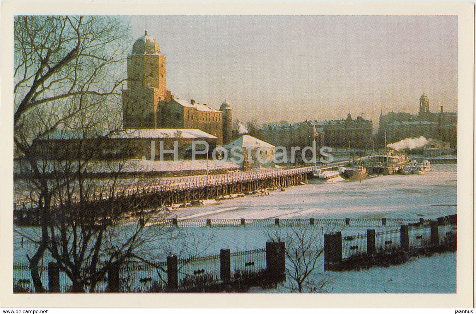 Vyborg - Viipuri - View from Petrovskaya Hill - 1970 - Russia USSR - unused - JH Postcards