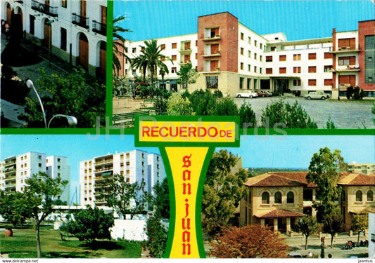 Recuerdo de San Juan - Diversos Aspectos - multiview - 7016 - Spain - used - JH Postcards