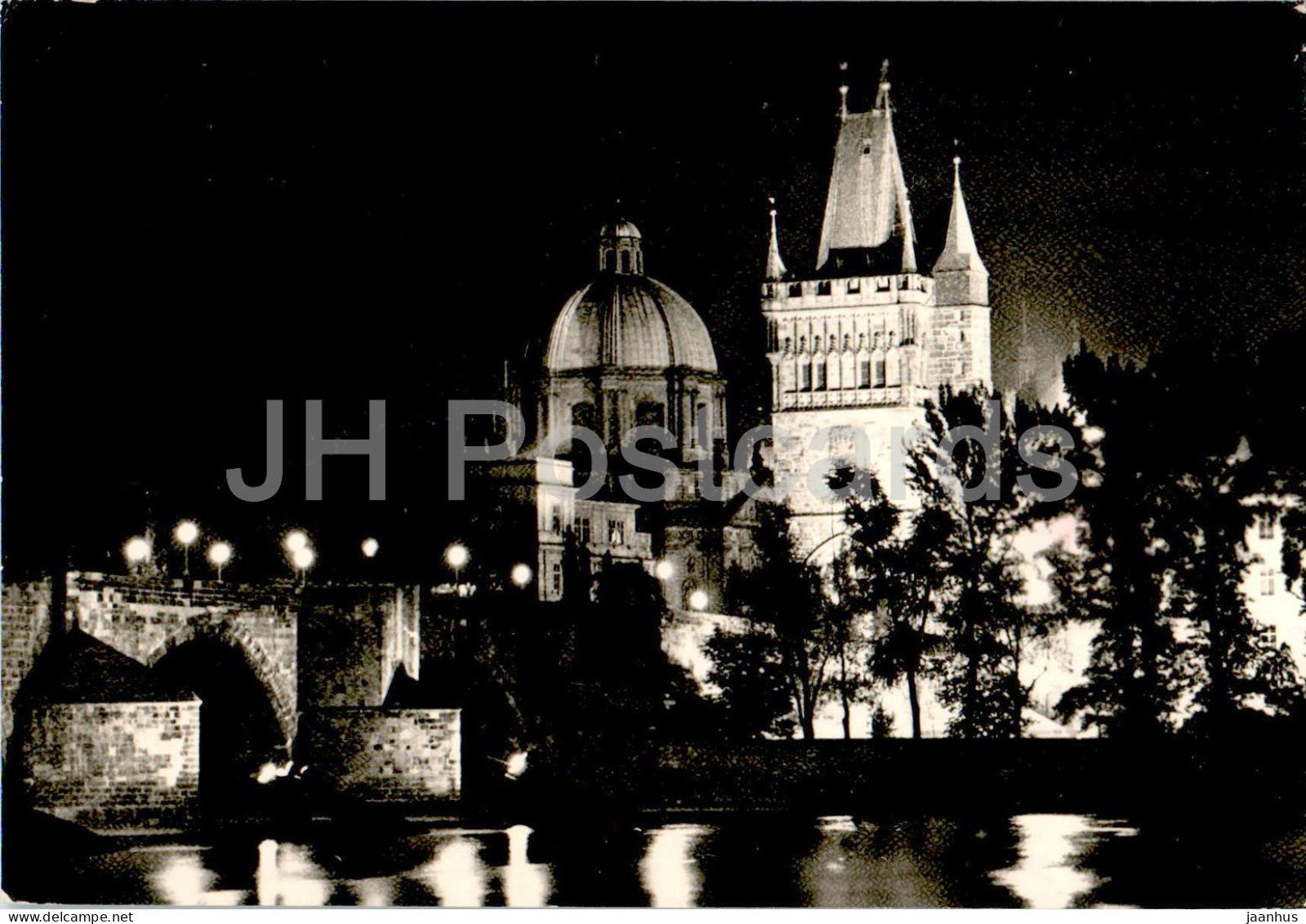 Praha - Prague - The Old Town Bridge Tower of Charles Bridge - 096092 - 1963 - Czech Republic - Czechoslovakia - used - JH Postcards