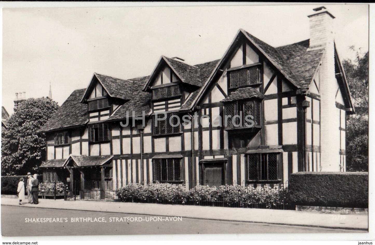 Stratford-Upon-Avon - Shakespeare's Birthplace - 1961 - United Kingdom - England - used - JH Postcards