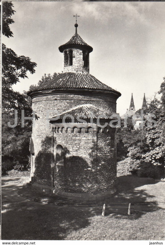 Praha - Prague - Vysehrad - St Martin's rotunda - Romanic Period Prague - Czechoslovakia - Czech Republic - unused - JH Postcards