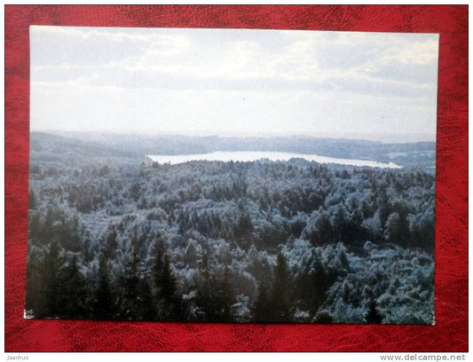 View from Gaizinkalns hill - Latvia - USSR - unused - JH Postcards