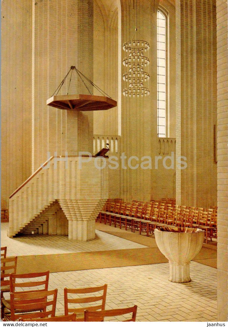 Copenhagen - Kobenhavn - Grundtvigskirken - Grundtvigs church - 6005 - Denmark - unused - JH Postcards