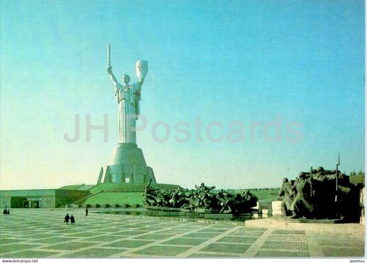 Kyiv - Kiev - Museum of the Great Patriotic War 1941-45 WWII - monument - 1985 - Ukraine USSR - unused - JH Postcards