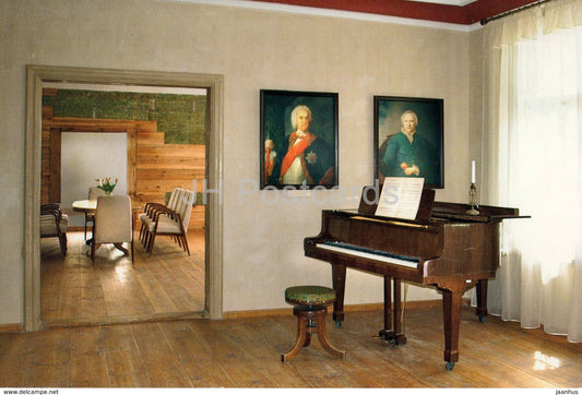 Ungurmuiza - Orellen - Guest Room - piano - Latvia - unused - JH Postcards